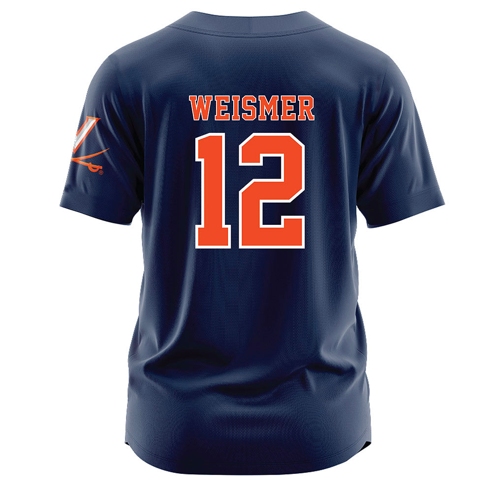 Virginia - NCAA Softball : Hannah Weismer - Softball Jersey-1
