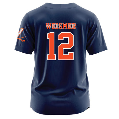 Virginia - NCAA Softball : Hannah Weismer - Softball Jersey-1