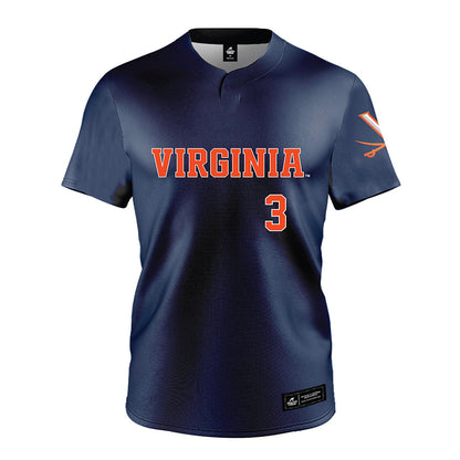 Virginia - NCAA Softball : Courtney Layne - Softball Jersey-0