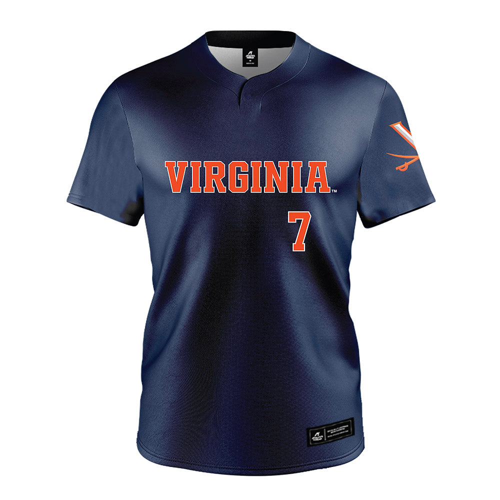 Virginia - NCAA Softball : Hannah Tober - Softball Jersey-0