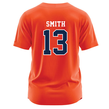 Virginia - NCAA Softball : Taylor Smith - Orange Jersey-1