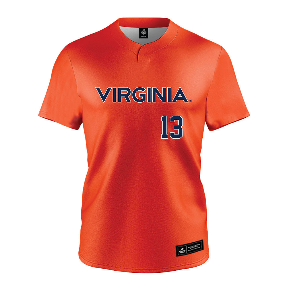 Virginia - NCAA Softball : Taylor Smith - Orange Jersey-0