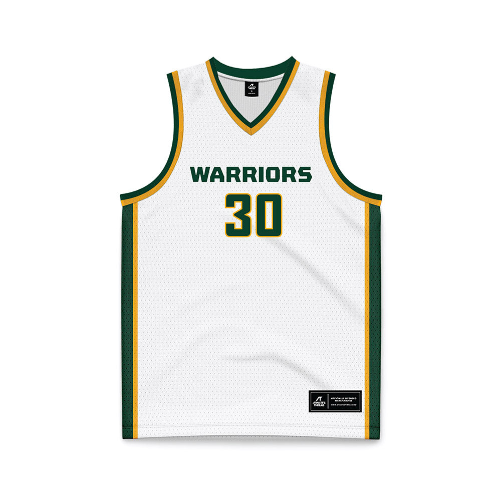 Wayne State - NCAA Women's Basketball : Taylor Thompson - White Basketball Jersey-0
