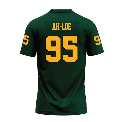 Wayne State - NCAA Football : Tanielu Ah-Loe - Green Premium Football Jersey-1
