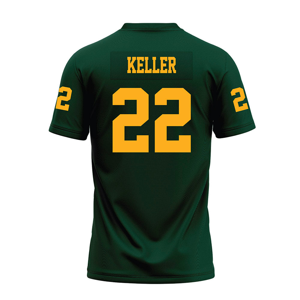 Wayne State - NCAA Football : Mickey Keller - Green Premium Football Jersey-1
