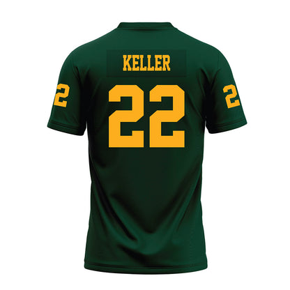 Wayne State - NCAA Football : Mickey Keller - Green Premium Football Jersey-1