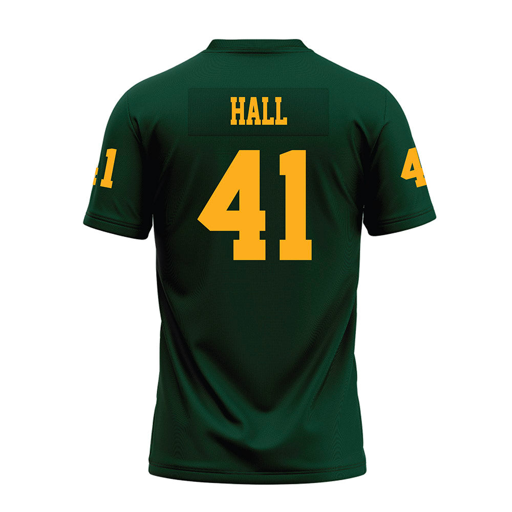 Wayne State - NCAA Football : Zaiden Hall - Green Premium Football Jersey-1