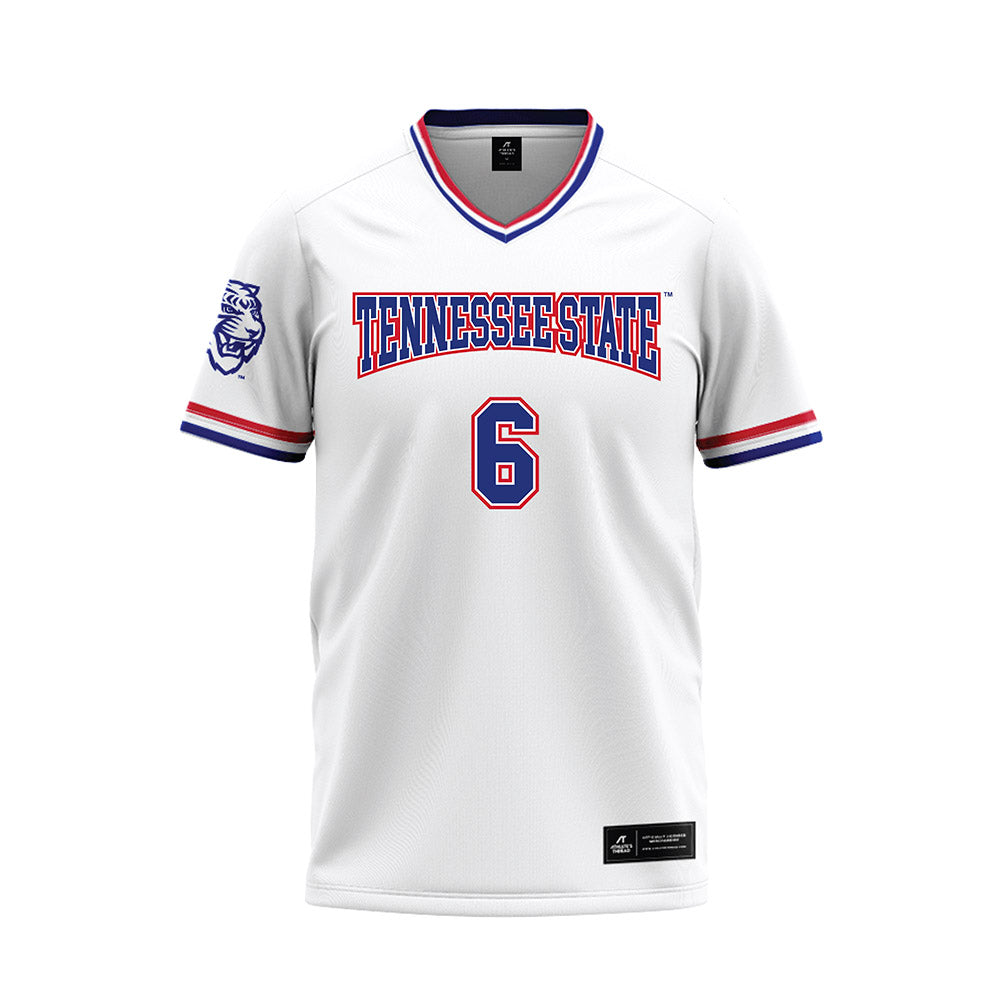 TN State - NCAA Softball : Alexis Woods - White Baseball Jersey-0