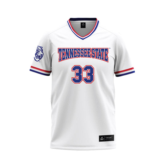 TN State - NCAA Softball : Tianna Salcido - White Baseball Jersey-0