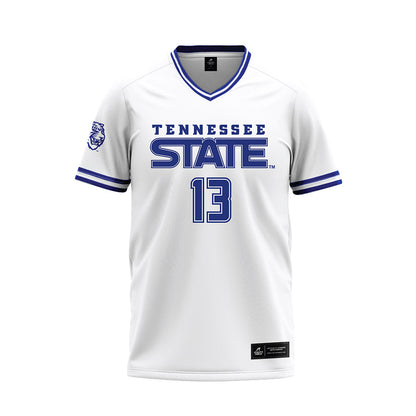 TN State - NCAA Softball : Reina Castillo - White Baseball Jersey-0
