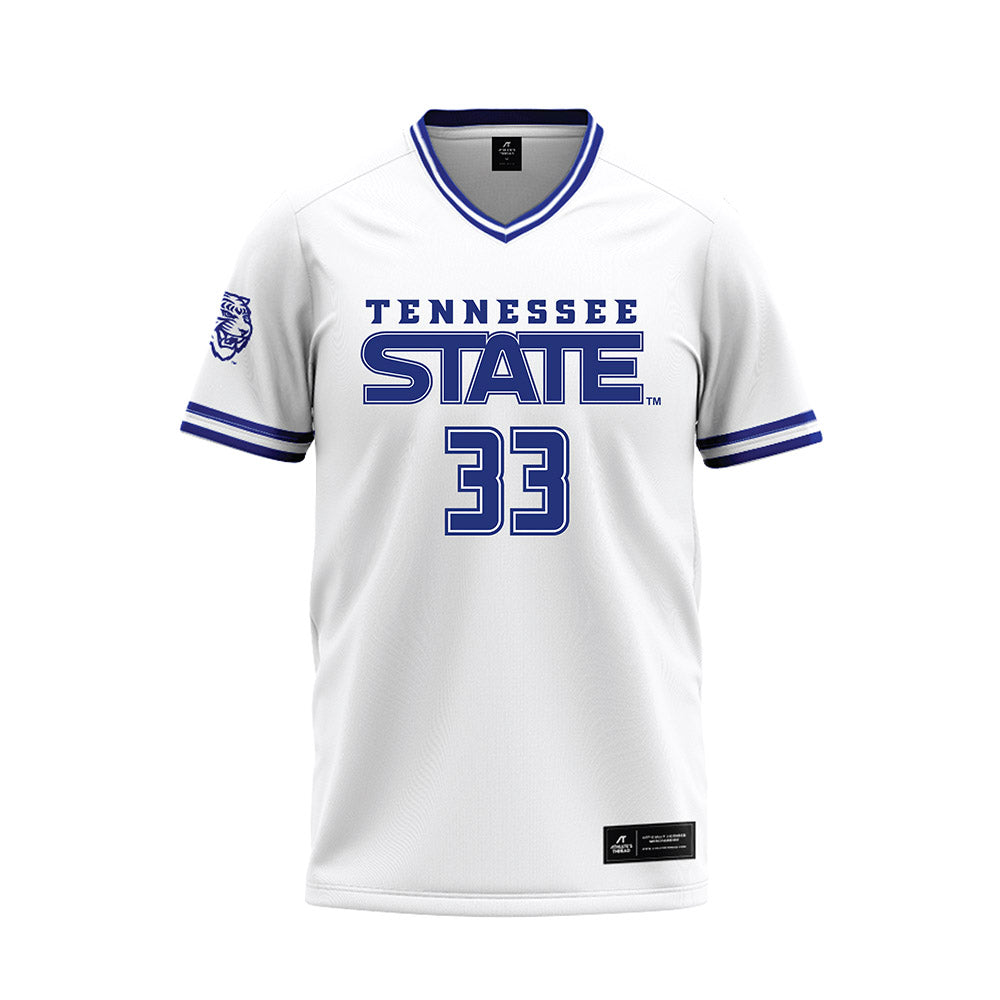 TN State - NCAA Softball : Tianna Salcido - White Baseball Jersey-0