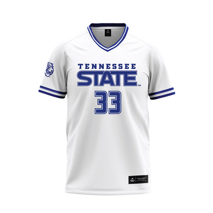 TN State - NCAA Softball : Tianna Salcido - White Baseball Jersey-0