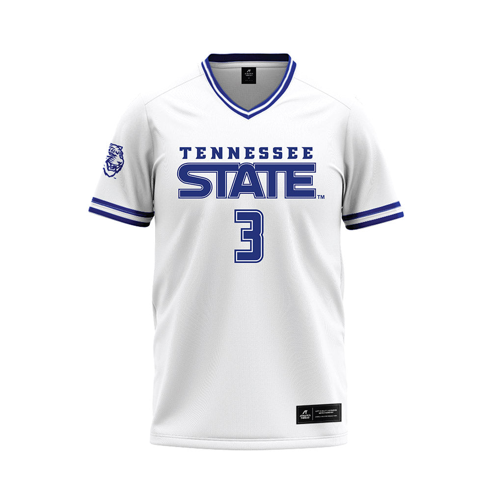 TN State - NCAA Softball : Jace Jackson - White Baseball Jersey-0