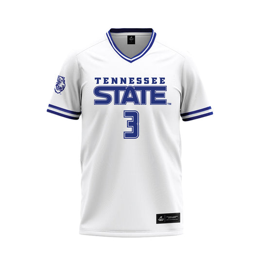 TN State - NCAA Softball : Jace Jackson - White Baseball Jersey-0