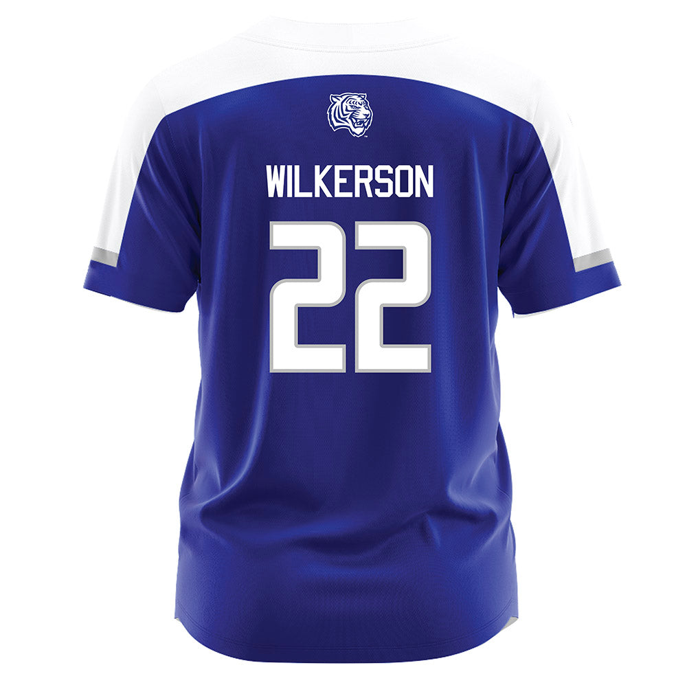 TN State - NCAA Softball : Noelani Wilkerson - Blue Jersey-1