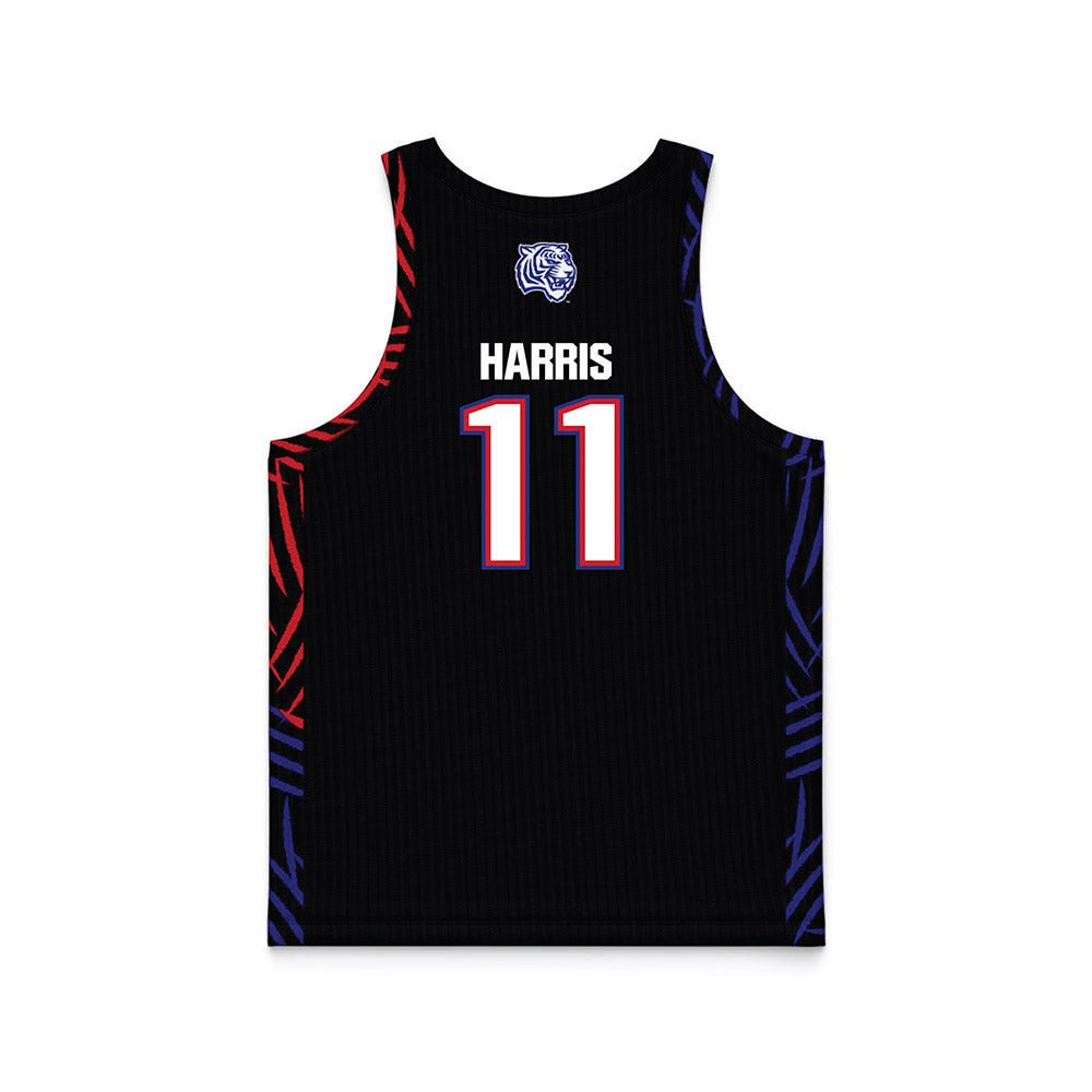 TN State - NCAA Women's Basketball : Genesis Harris - Black Basketball Jersey-1
