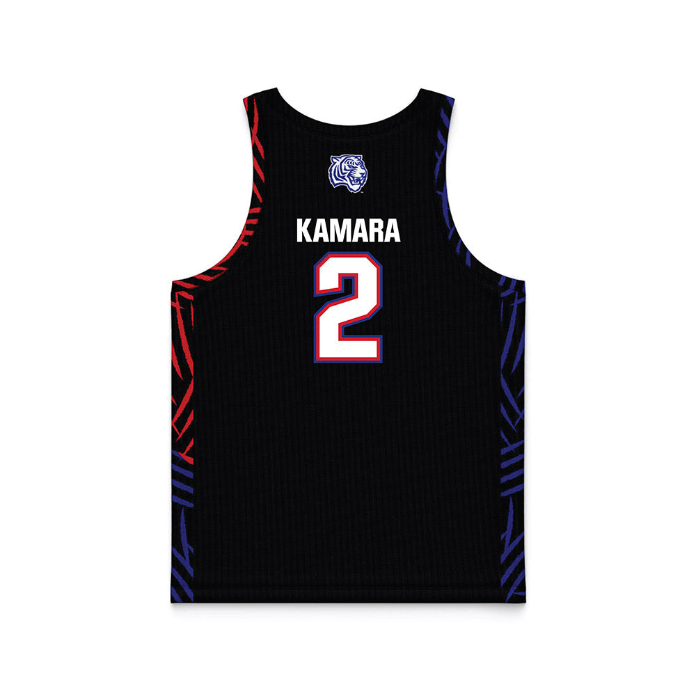 TN State - NCAA Women's Basketball : Somah Kamara - Black Basketball Jersey-1
