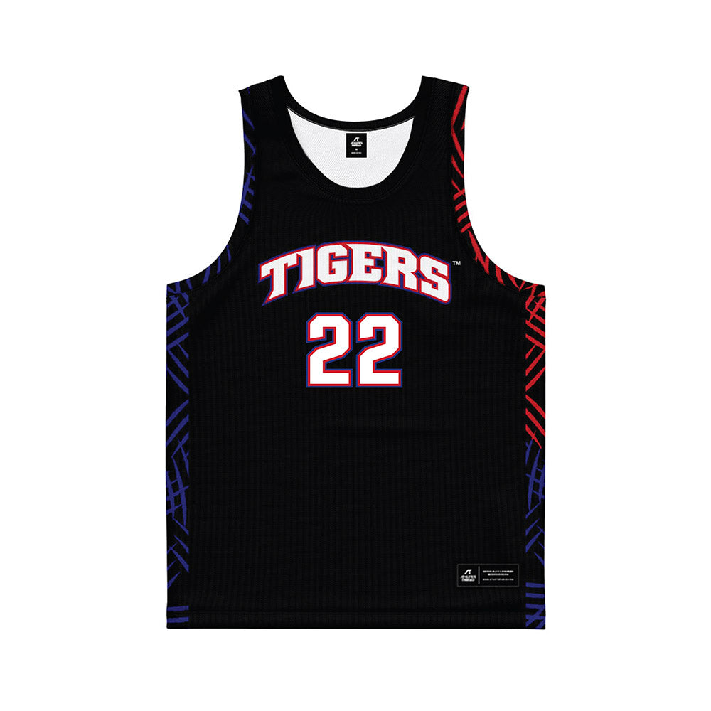 TN State - NCAA Women's Basketball : Erin Martin - Black Basketball Jersey-0