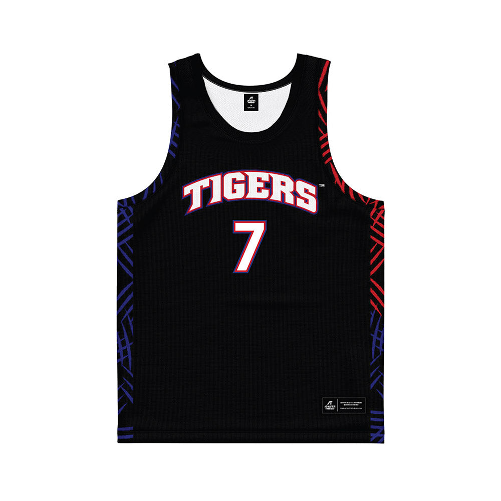 TN State - NCAA Women's Basketball : Icesis Thomas - Black Basketball Jersey-0