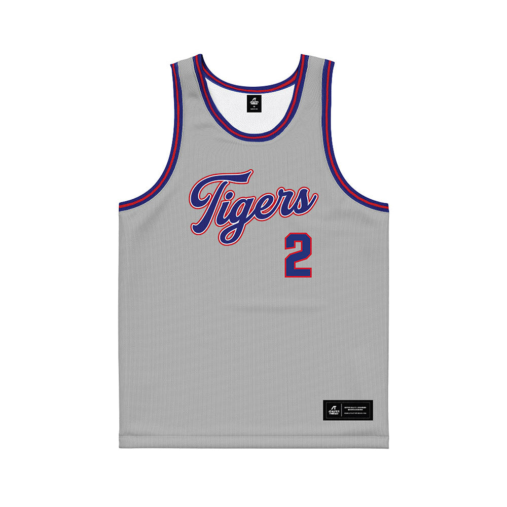 TN State - NCAA Men's Basketball : Ley McGovern - Grey Basketball Jersey-0