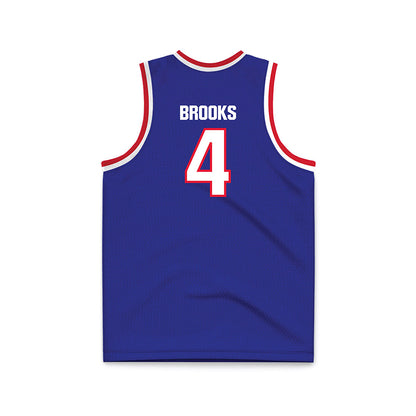 TN State - NCAA Men's Basketball : JC Brooks - Blue Basketball Jersey-1