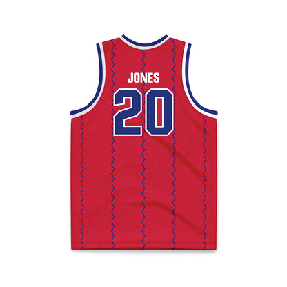 TN State - NCAA Men's Basketball : Jayden Jones - Red Basketball Jersey-1