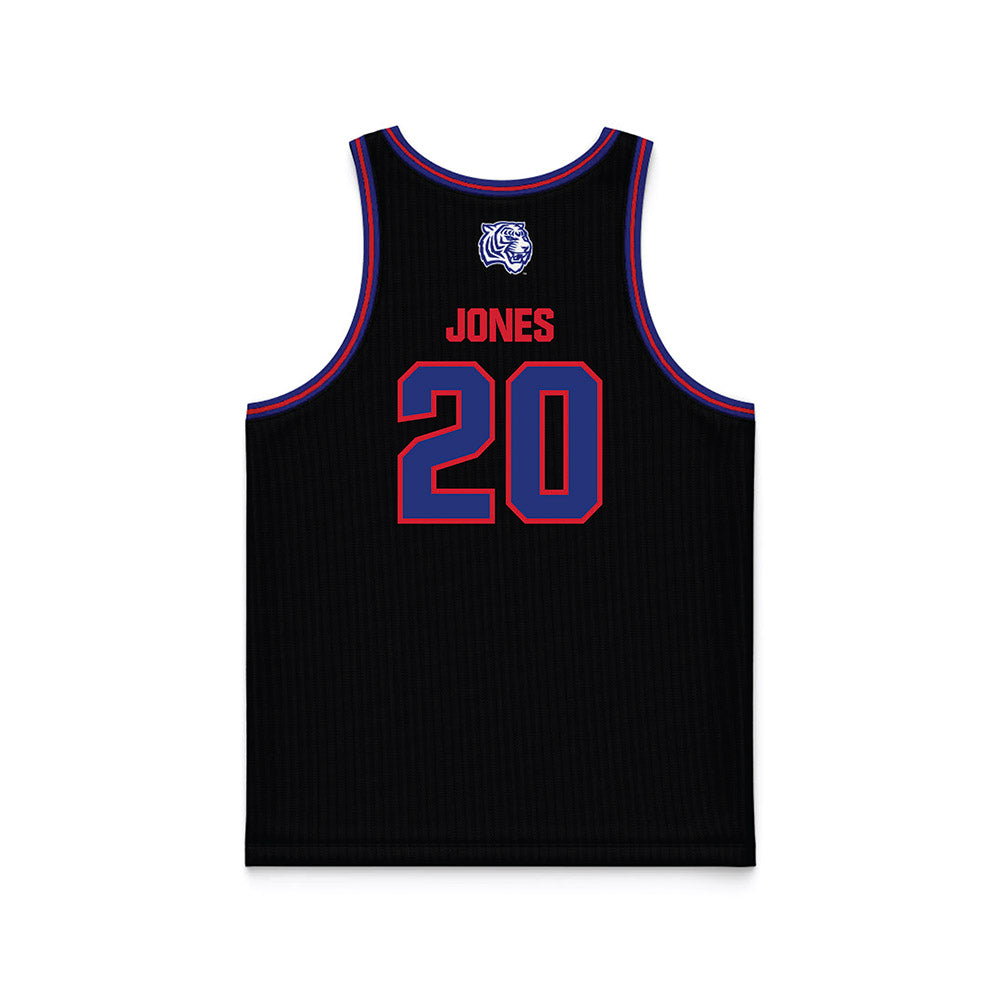 TN State - NCAA Men's Basketball : Jayden Jones - Black Basketball Jersey-1