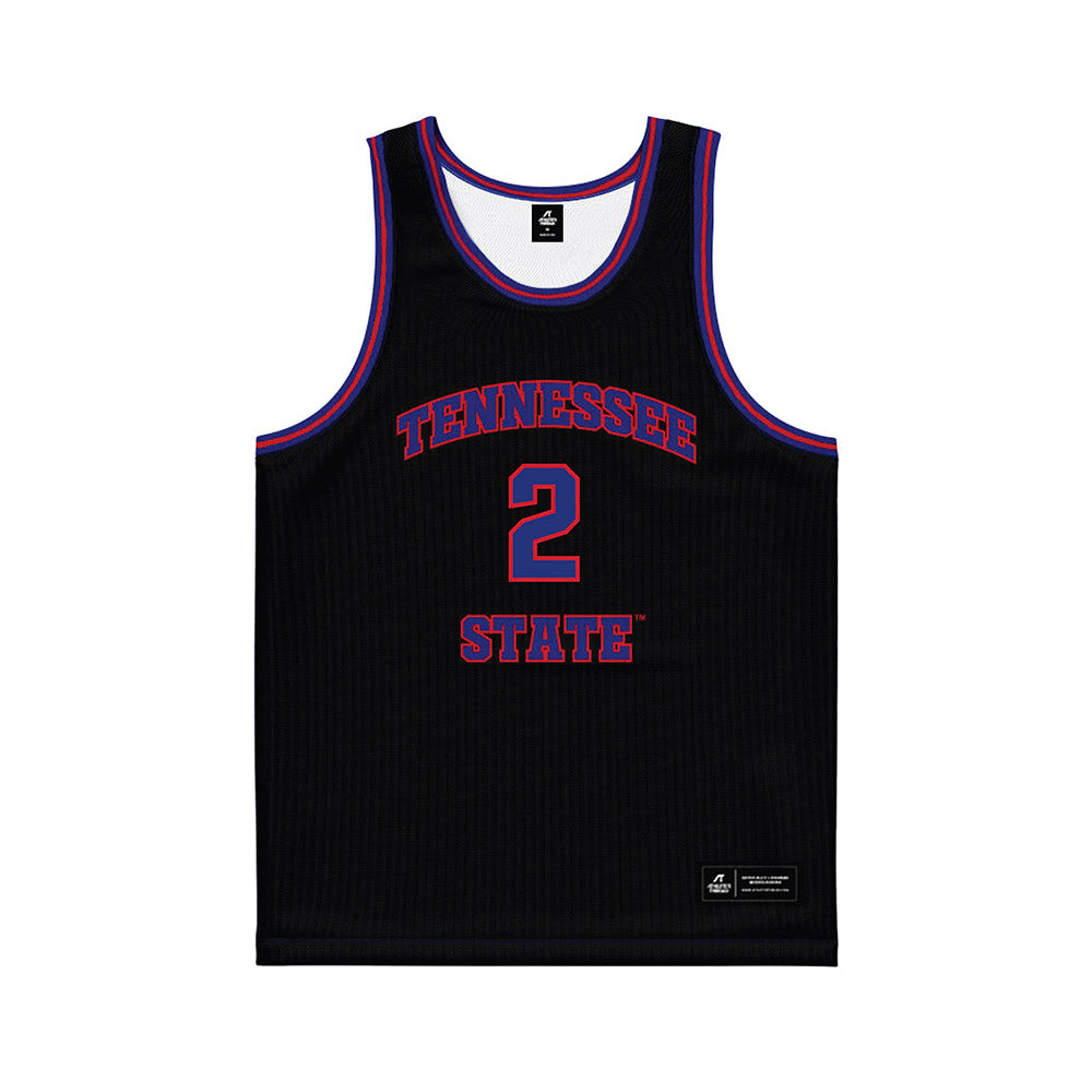 TN State - NCAA Men's Basketball : Ley McGovern - Black Basketball Jersey-0