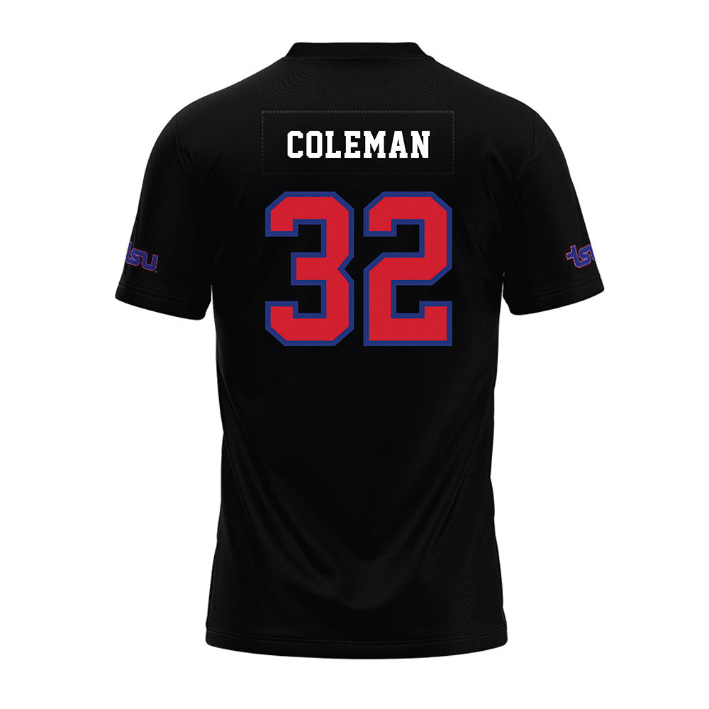 TN State - NCAA Football : Jayden Coleman - Black Premium Football Jersey-1