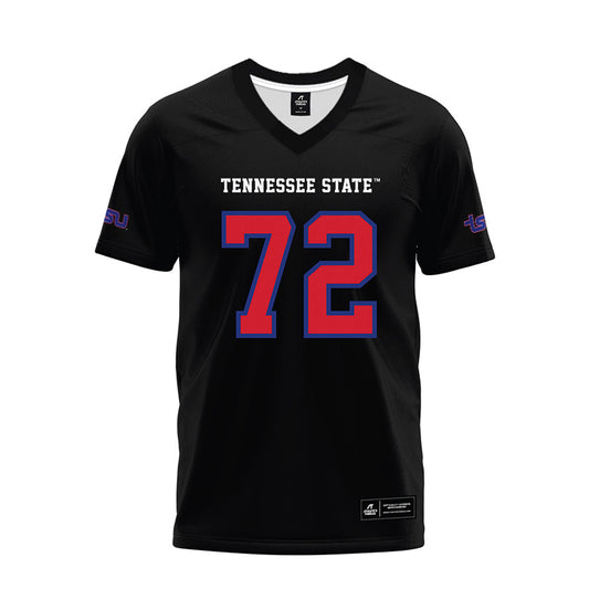 TN State - NCAA Football : Donovan Thompson - Black Premium Football Jersey-0