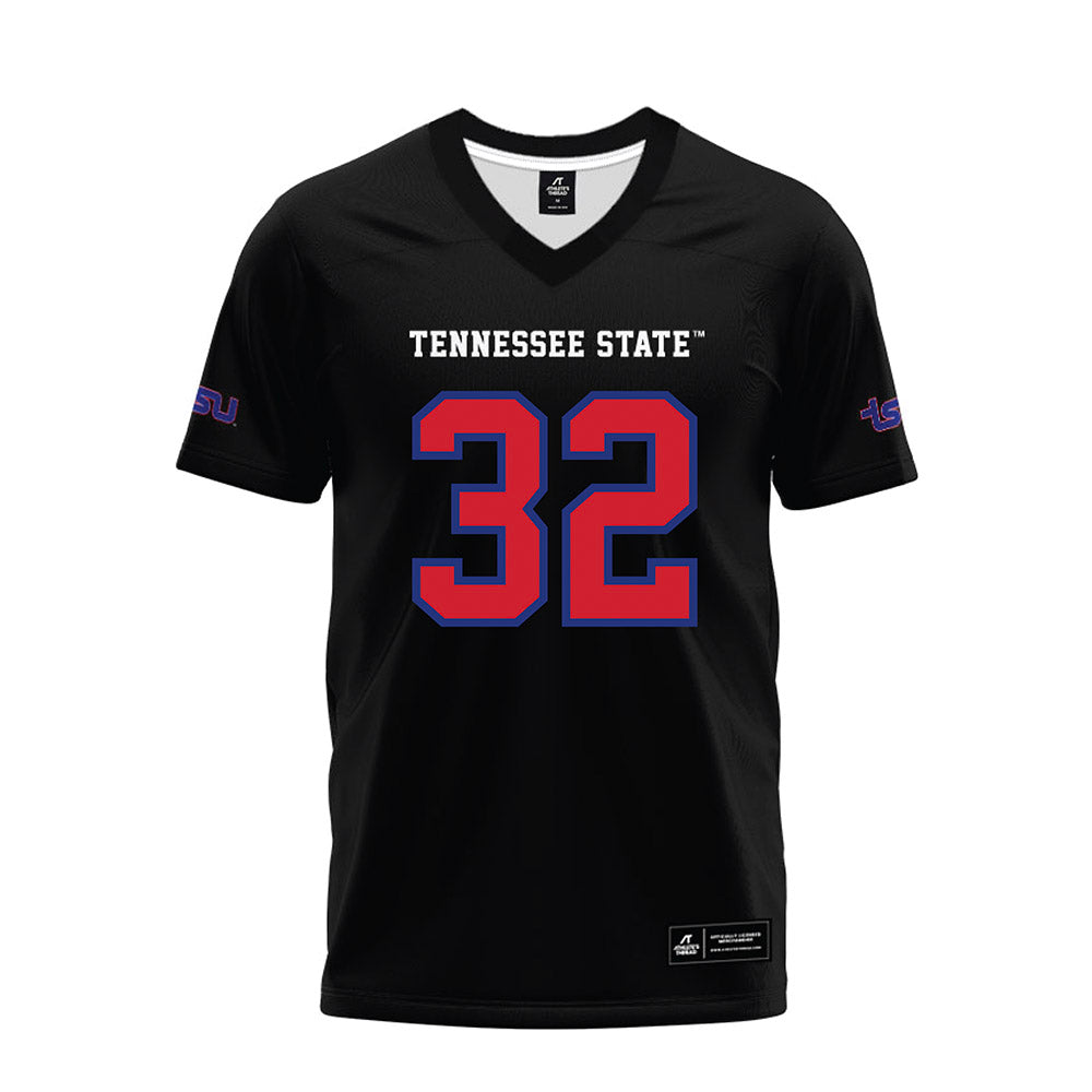 TN State - NCAA Football : Jayden Coleman - Black Premium Football Jersey-0
