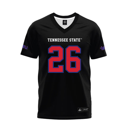 TN State - NCAA Football : Johnothan Moore - Black Premium Football Jersey-0