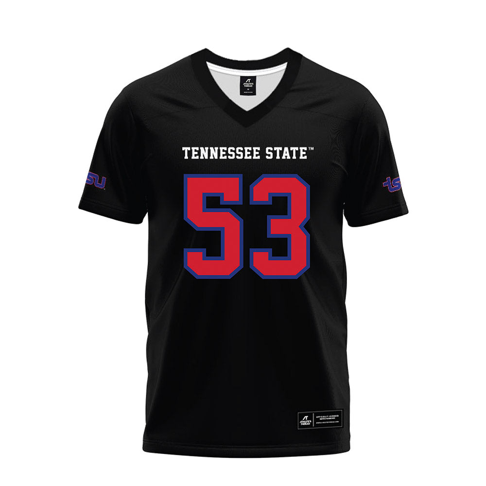 TN State - NCAA Football : Steven Nelson - Black Premium Football Jersey-0