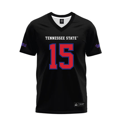 TN State - NCAA Football : Shiloh Dent - Black Premium Football Jersey-0