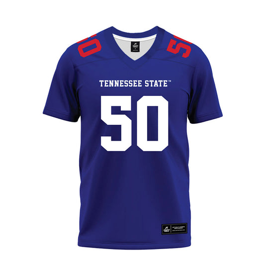TN State - NCAA Football : Joshua Green - Blue Premium Football Jersey-0