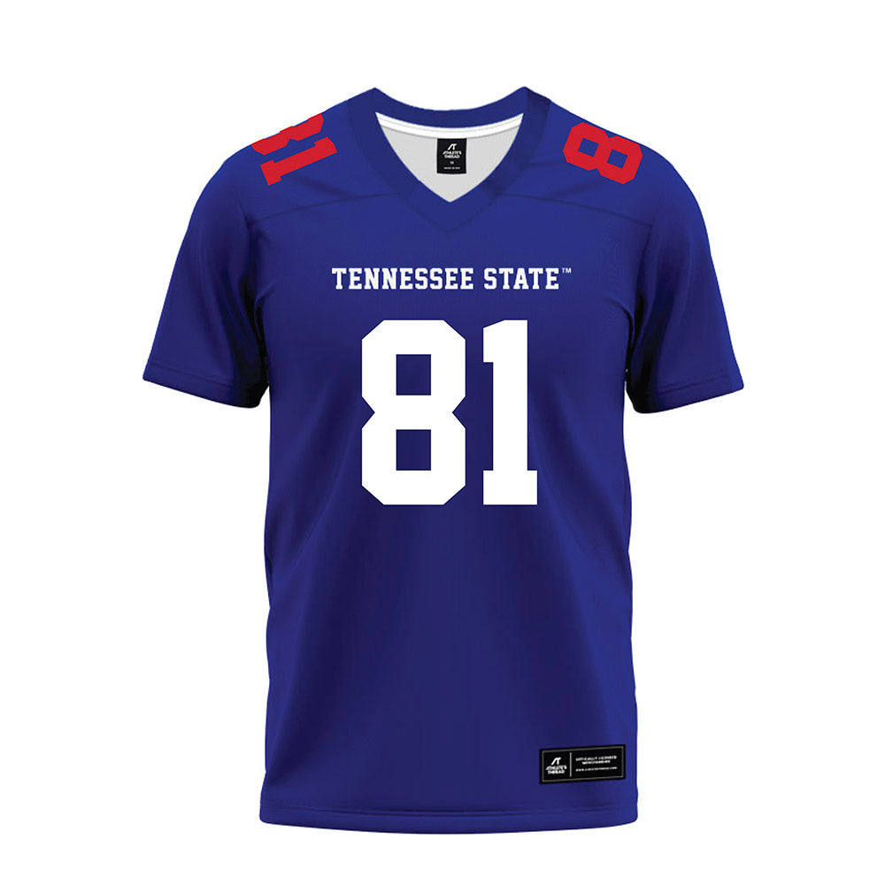 TN State - NCAA Football : Dylan Rodd - Blue Premium Football Jersey-0