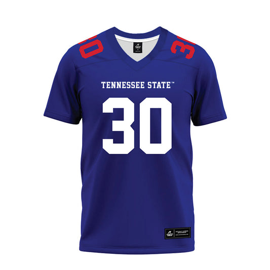 TN State - NCAA Football : Dominique Dixon - Blue Premium Football Jersey-0