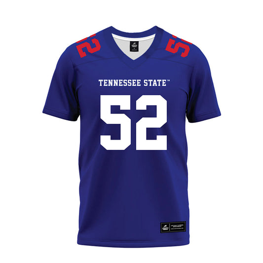 TN State - NCAA Football : Bryce Gray - Blue Premium Football Jersey-0