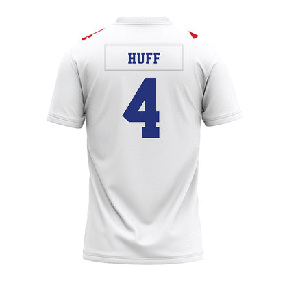 TN State - NCAA Football : Marlon Huff - White Premium Football Jersey-1