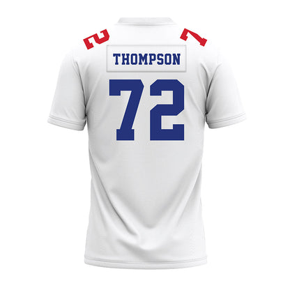 TN State - NCAA Football : Donovan Thompson - White Premium Football Jersey-1