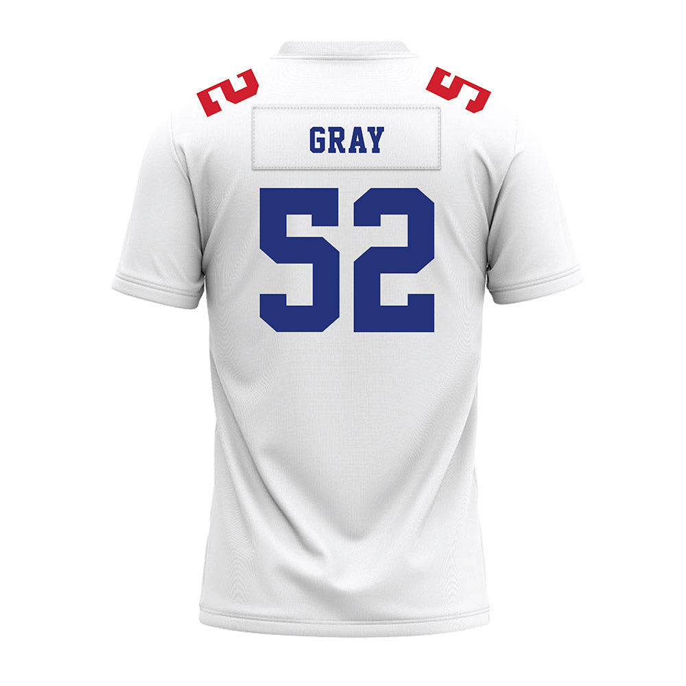 TN State - NCAA Football : Bryce Gray - White Premium Football Jersey-1
