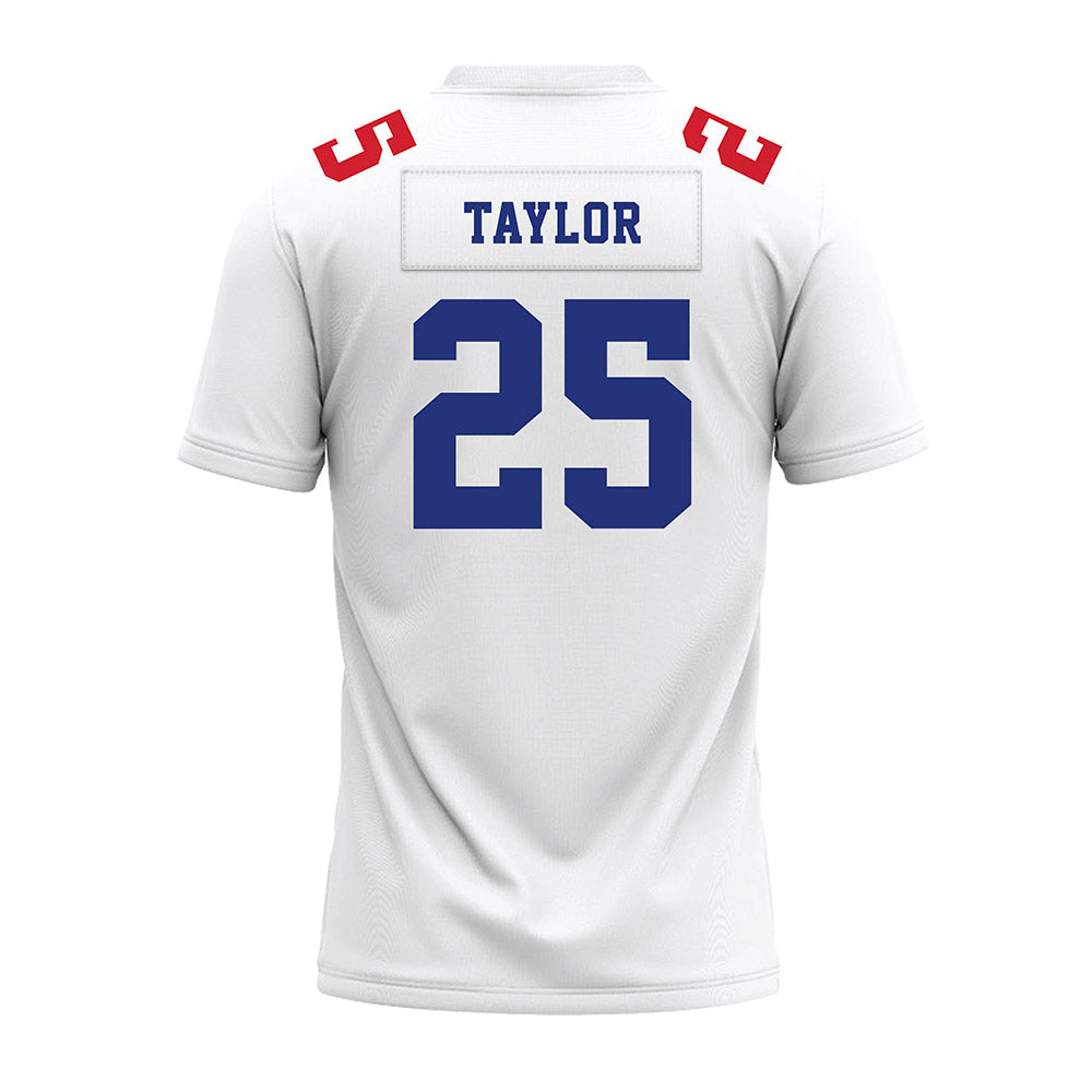 TN State - NCAA Football : Sammy Taylor - White Premium Football Jersey-1