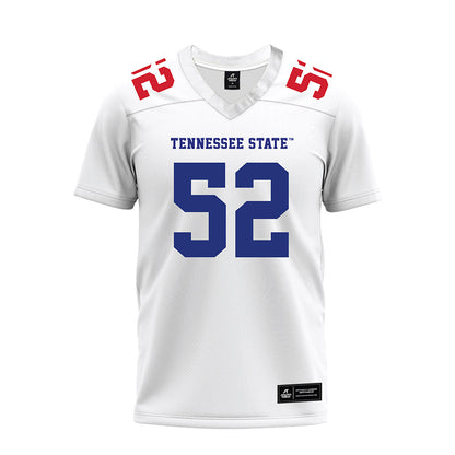 TN State - NCAA Football : Bryce Gray - White Premium Football Jersey-0
