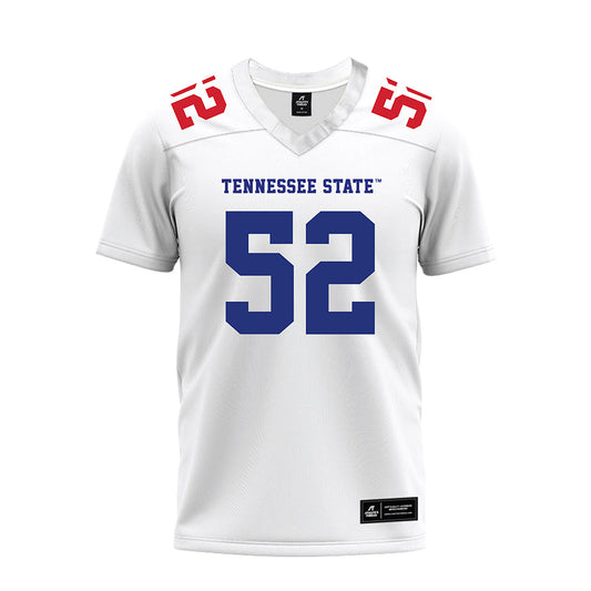 TN State - NCAA Football : Bryce Gray - White Premium Football Jersey-0