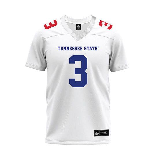 TN State - NCAA Football : Micah Gay - White Premium Football Jersey-0