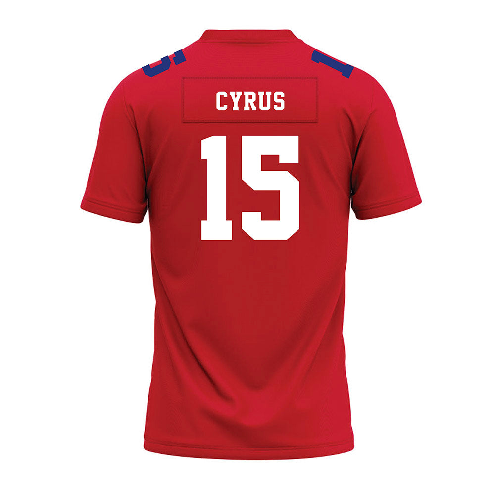 TN State - NCAA Football : Nicholas Cyrus - Red Premium Football Jersey-1