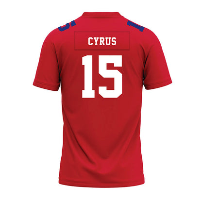 TN State - NCAA Football : Nicholas Cyrus - Red Premium Football Jersey-1