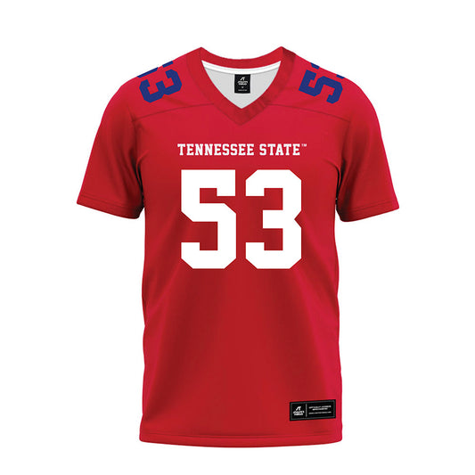 TN State - NCAA Football : Steven Nelson - Red Premium Football Jersey-0