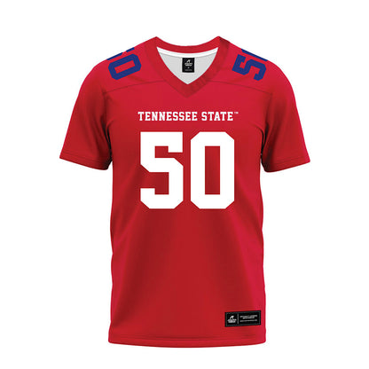 TN State - NCAA Football : Joshua Green - Red Premium Football Jersey-0