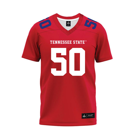 TN State - NCAA Football : Joshua Green - Red Premium Football Jersey-0